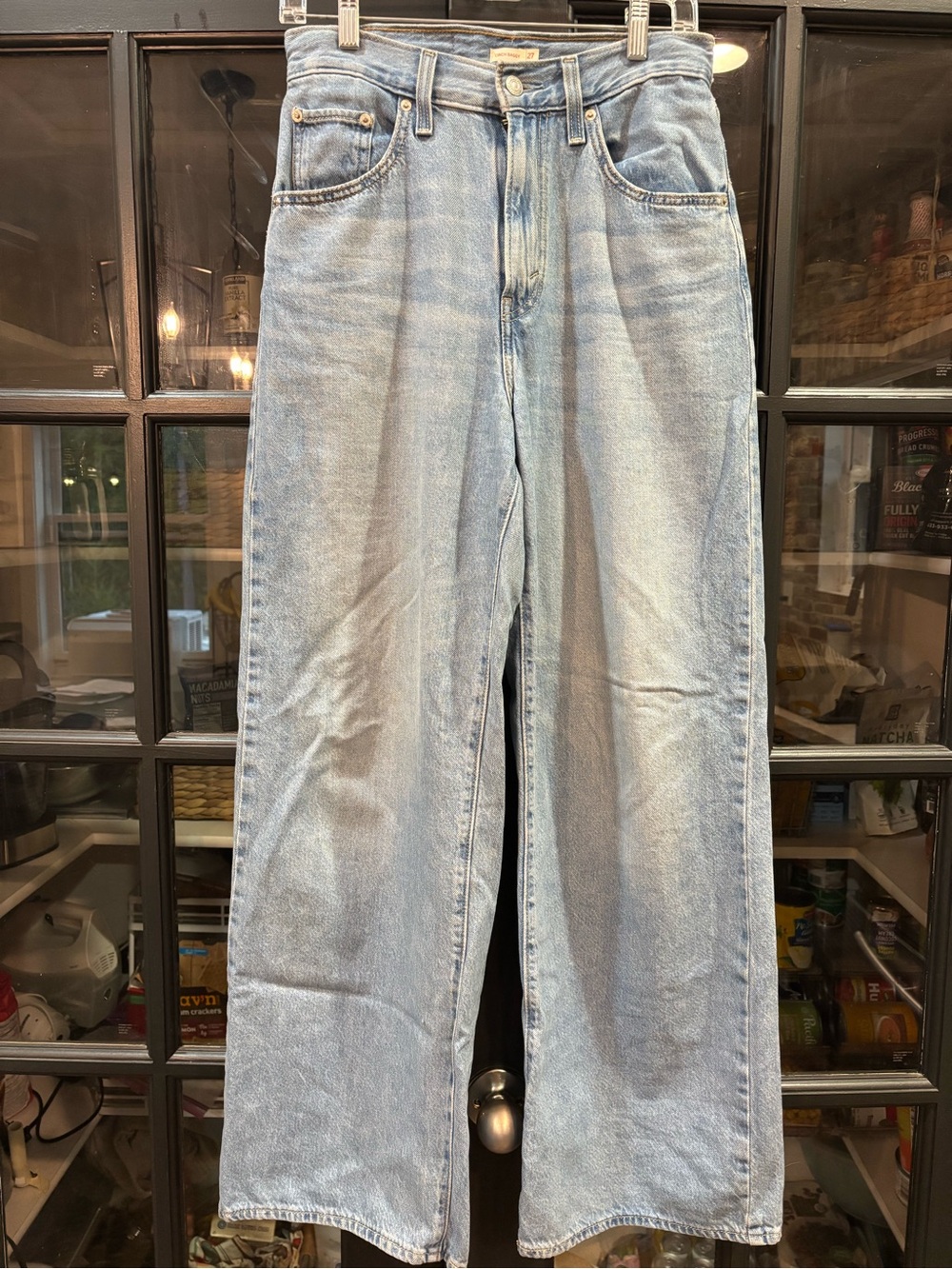 Levi’s Cinch Light Wash Relaxed Straight Jeans for Women